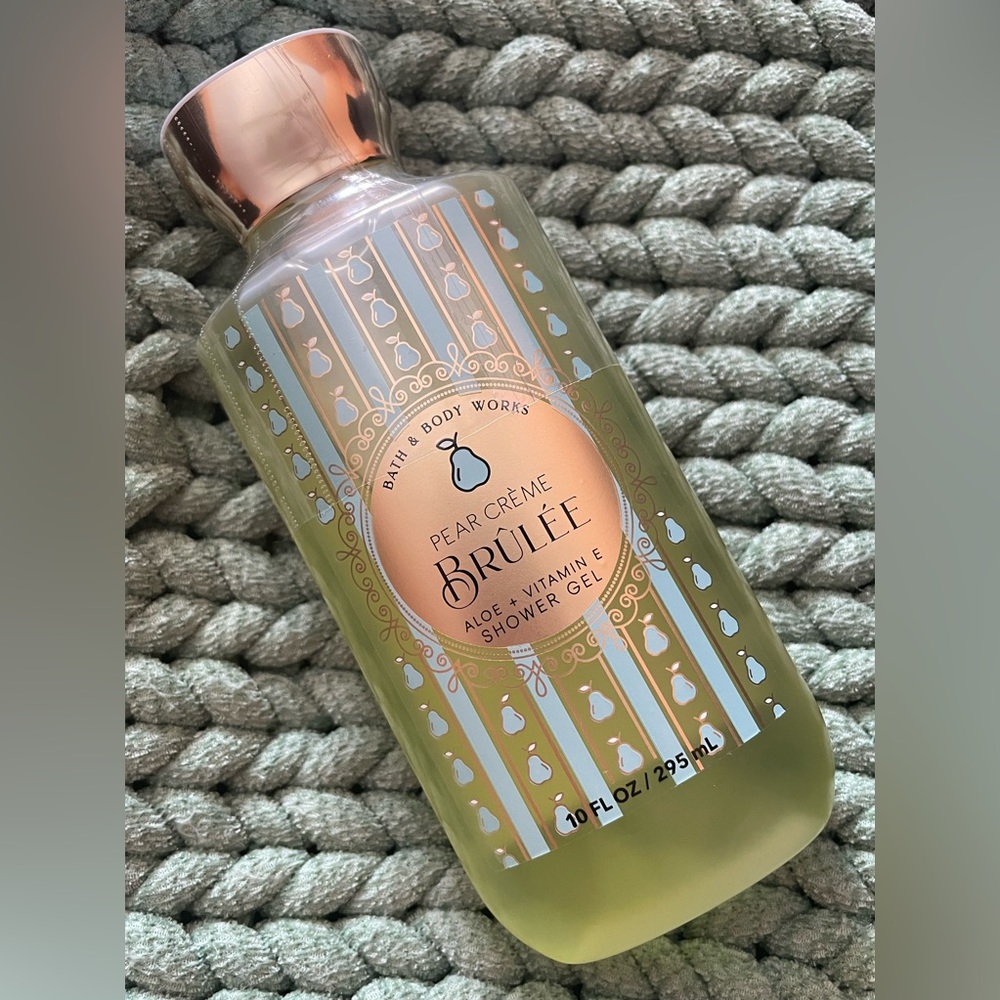 PEAR CRÈME BRÛLÉE Shower Gel NEW Bath & Body Works